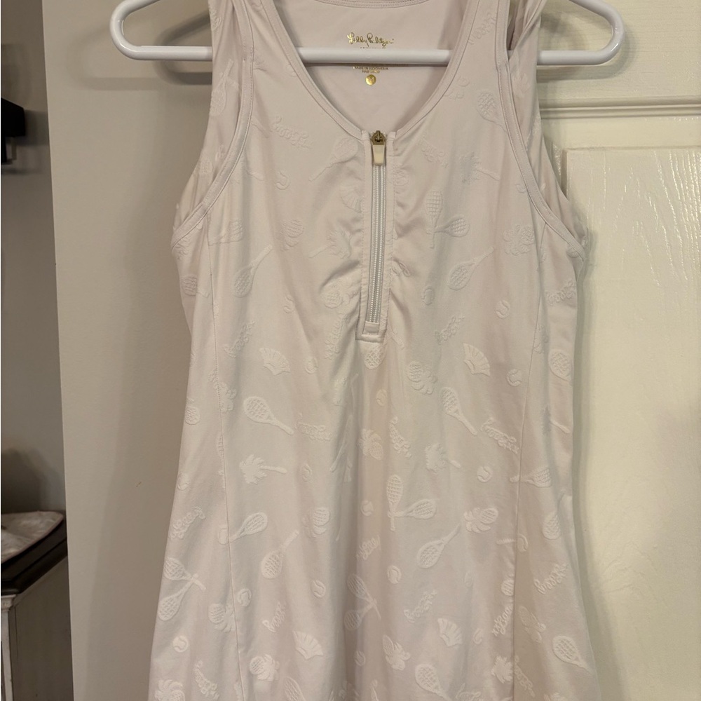 Lilly Pulitzer White Tennis Dress